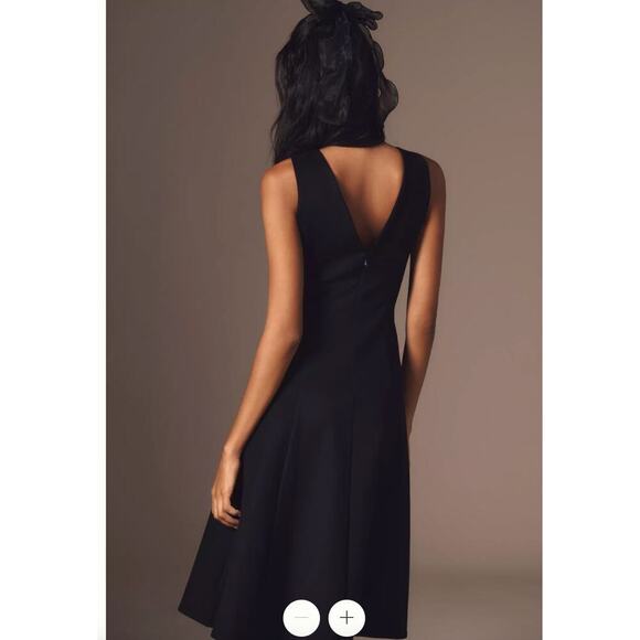 Reformation Mikayla Knit Fit and Flare Dress Size Large NWT - Picture 4 of 14